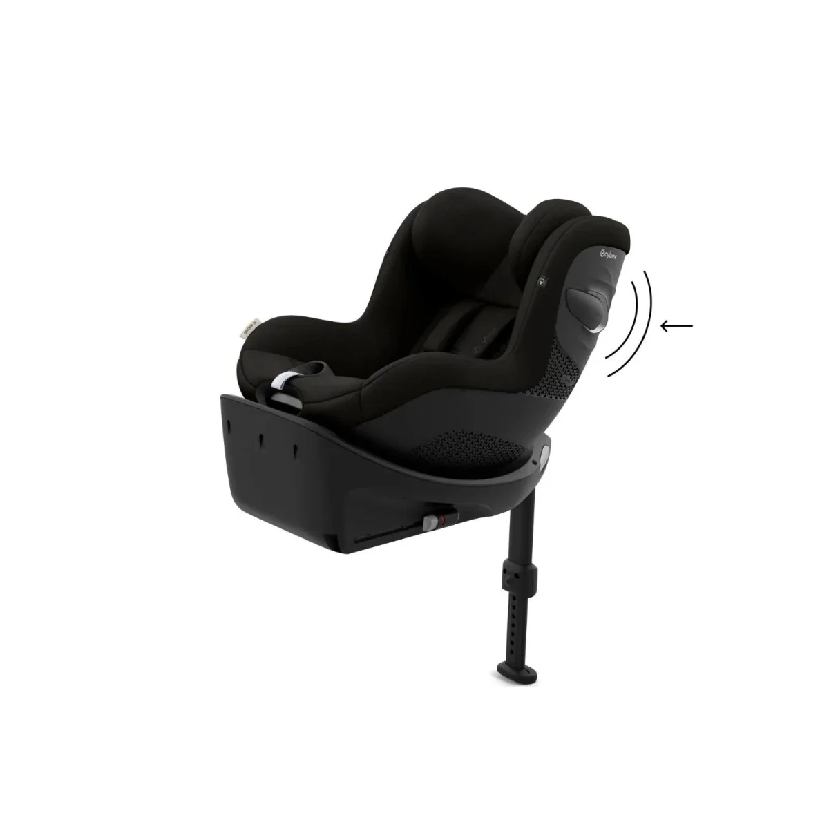 Cybex Sirona G i-Size Group 0/1 Car Seat - Magic Black - Image 6