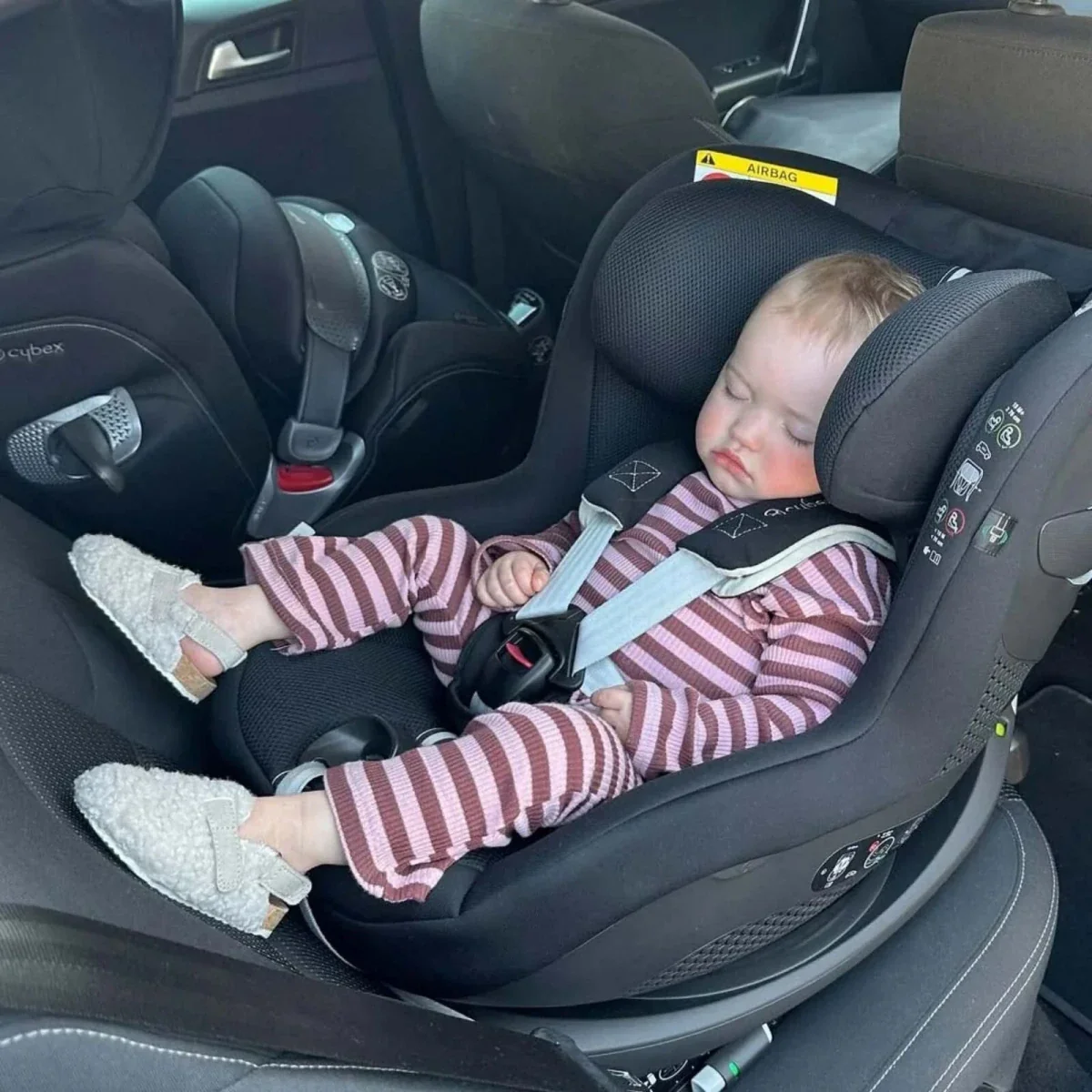 Cybex Sirona G i-Size Plus Group 0/1 Car Seat - Moon Black - Image 11