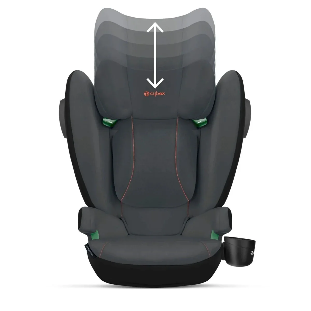 Cybex Solution B4 i-Fix Group 2/3 Car Seat (4 Years to 12 Years) - Steel Grey - Image 5