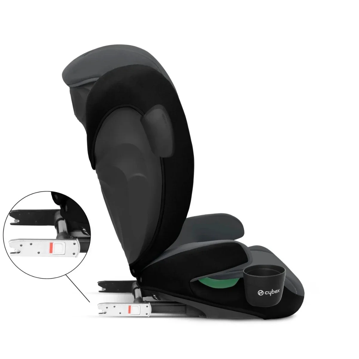 Cybex Solution B4 i-Fix Group 2/3 Car Seat (4 Years to 12 Years) - Steel Grey - Image 8