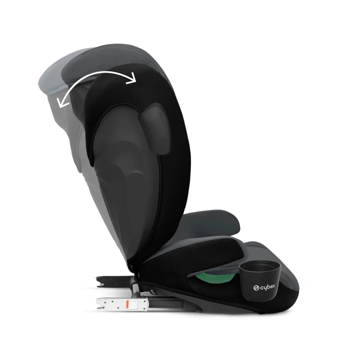 Cybex Solution B4 i-Fix Group 2/3 Car Seat (4 Years to 12 Years) - Steel Grey - Image 9