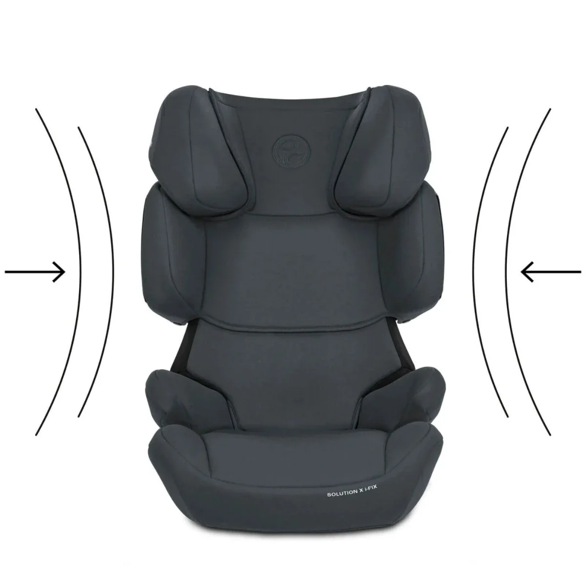 Cybex Solution X i-Fix Group 2/3 Car Seat - Cobblestone Grey - Image 4