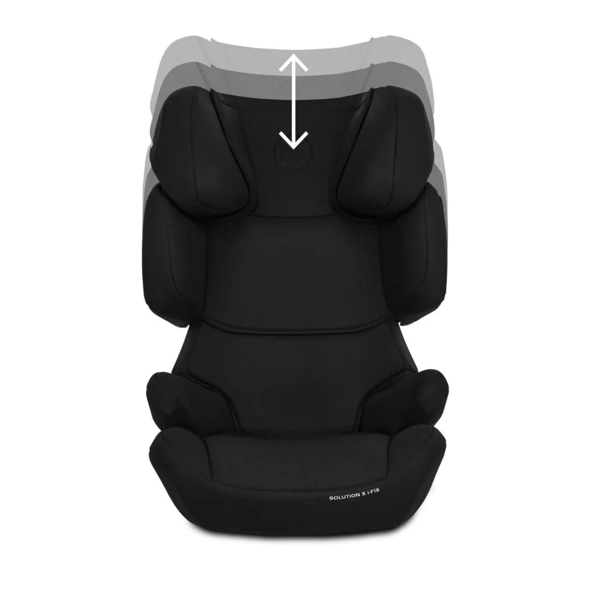 Cybex Solution X i-Fix Group 2/3 Car Seat - Pure Black - Image 3