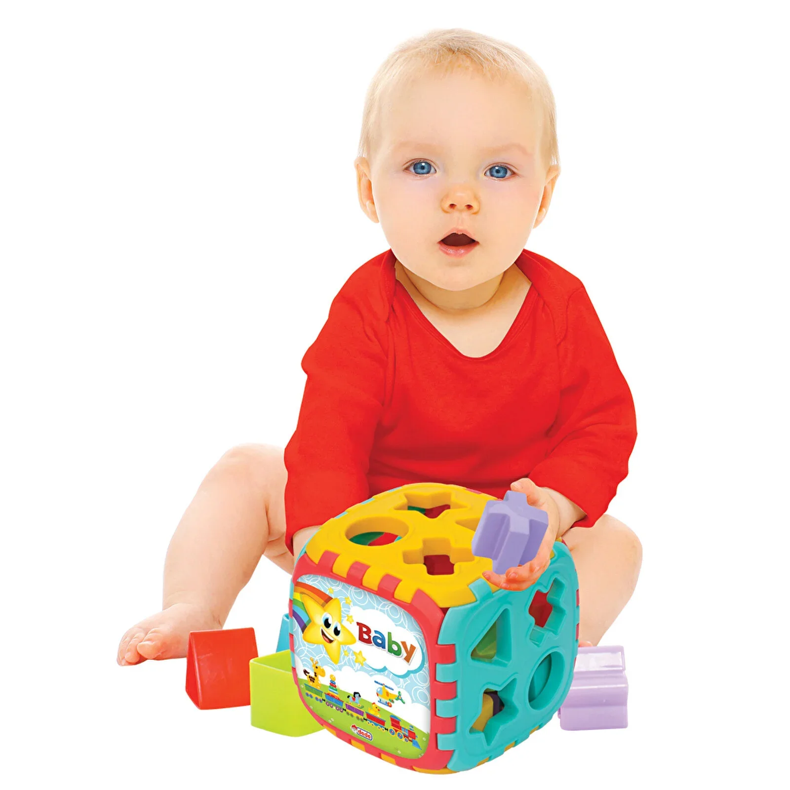 Dede Baby Puzzle Big Shape Sorter Cube - Image 5