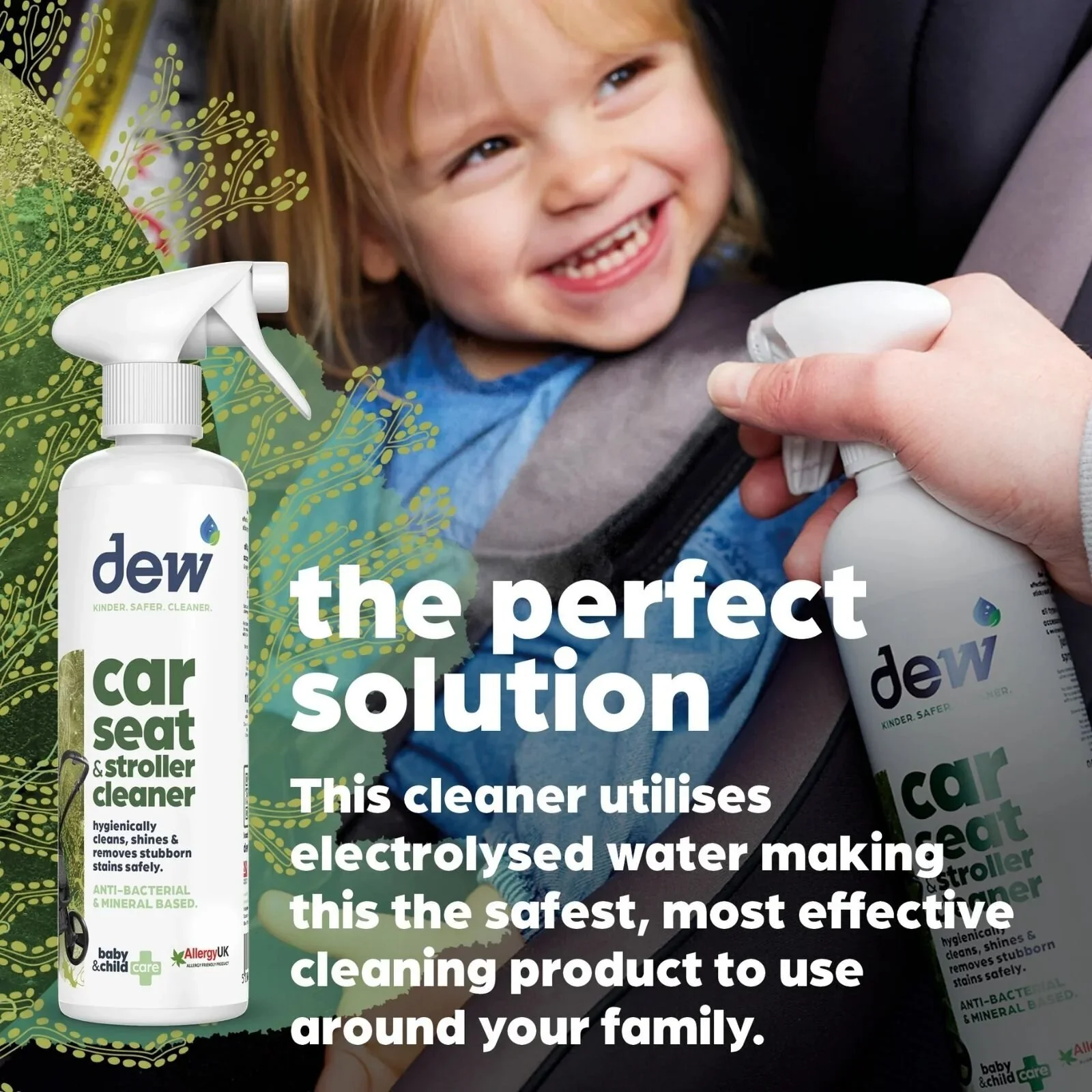 Dew Car Seat & Pushchair Cleaner 500ml - Image 2