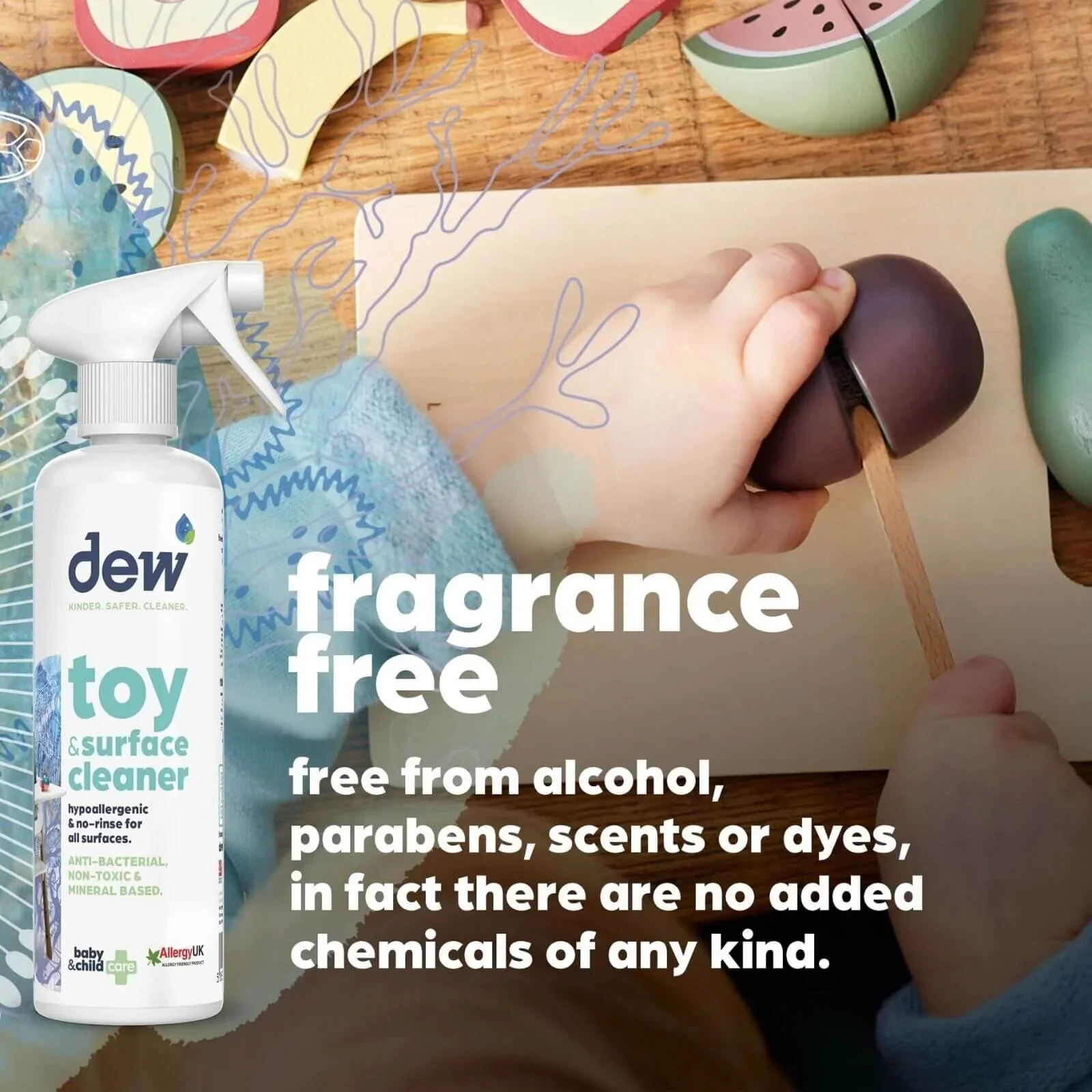 Dew Toy & Surface Cleaner 500ml - Image 4