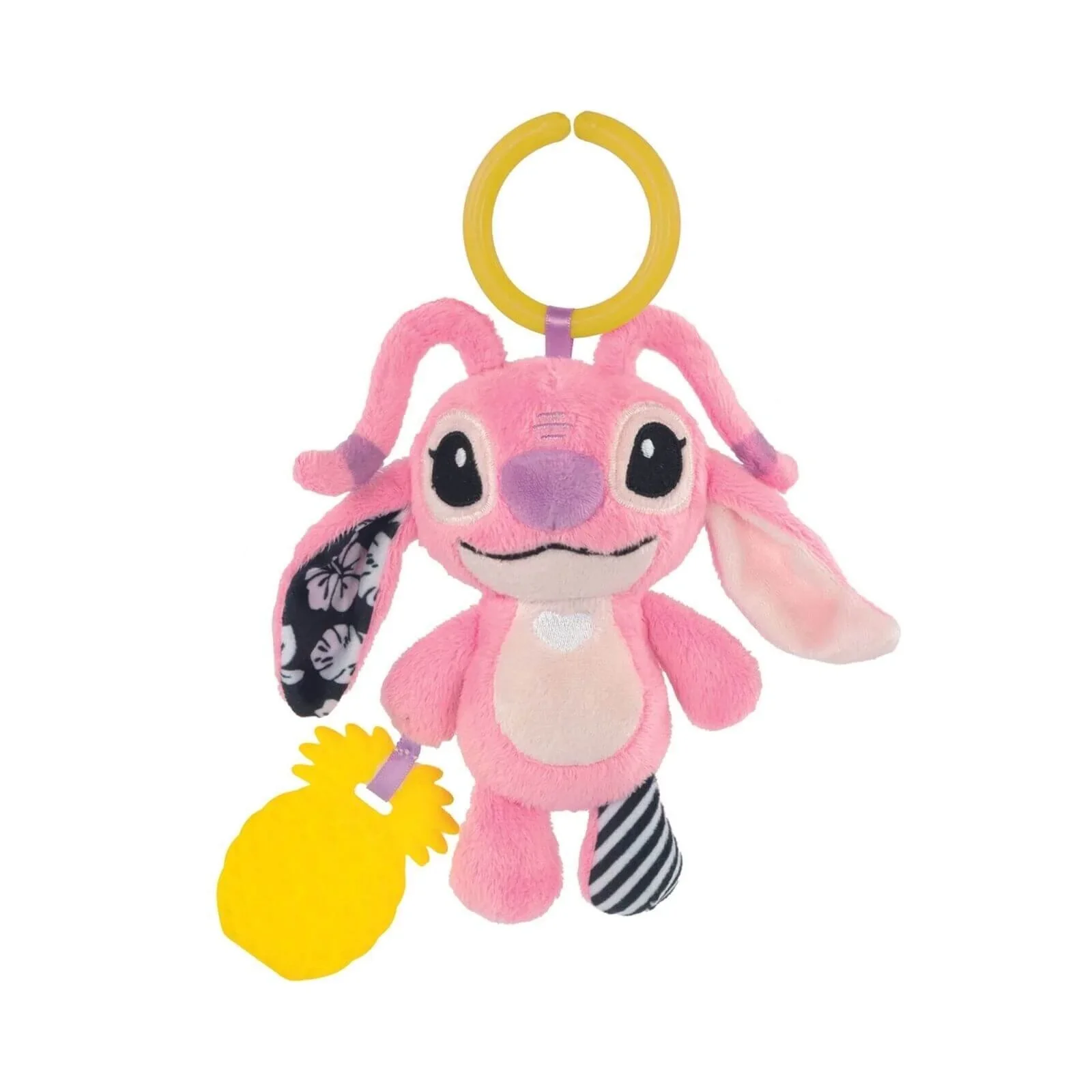 Disney Baby-Angel Soft Rattle Travel Plush - Image 2