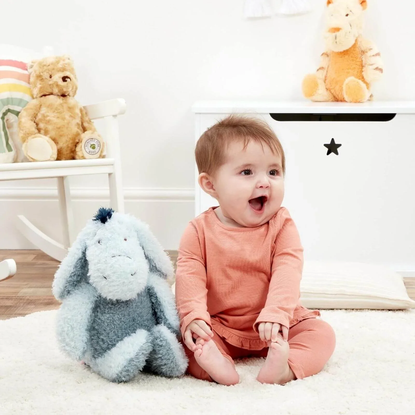 Disney Winnie The Pooh Cuddly Eeyore - Blue - Image 3