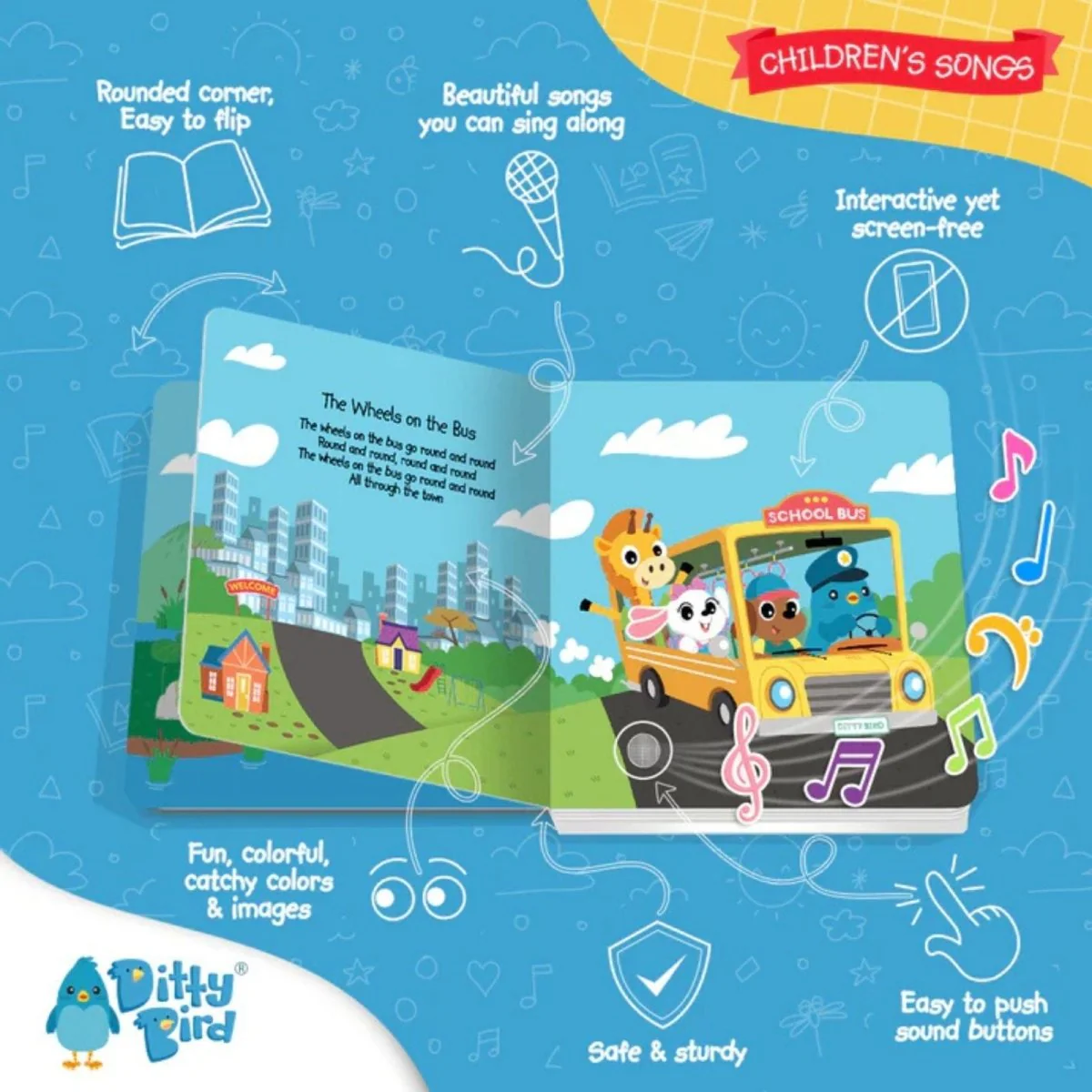 Ditty Bird Children's Songs Book - Image 3