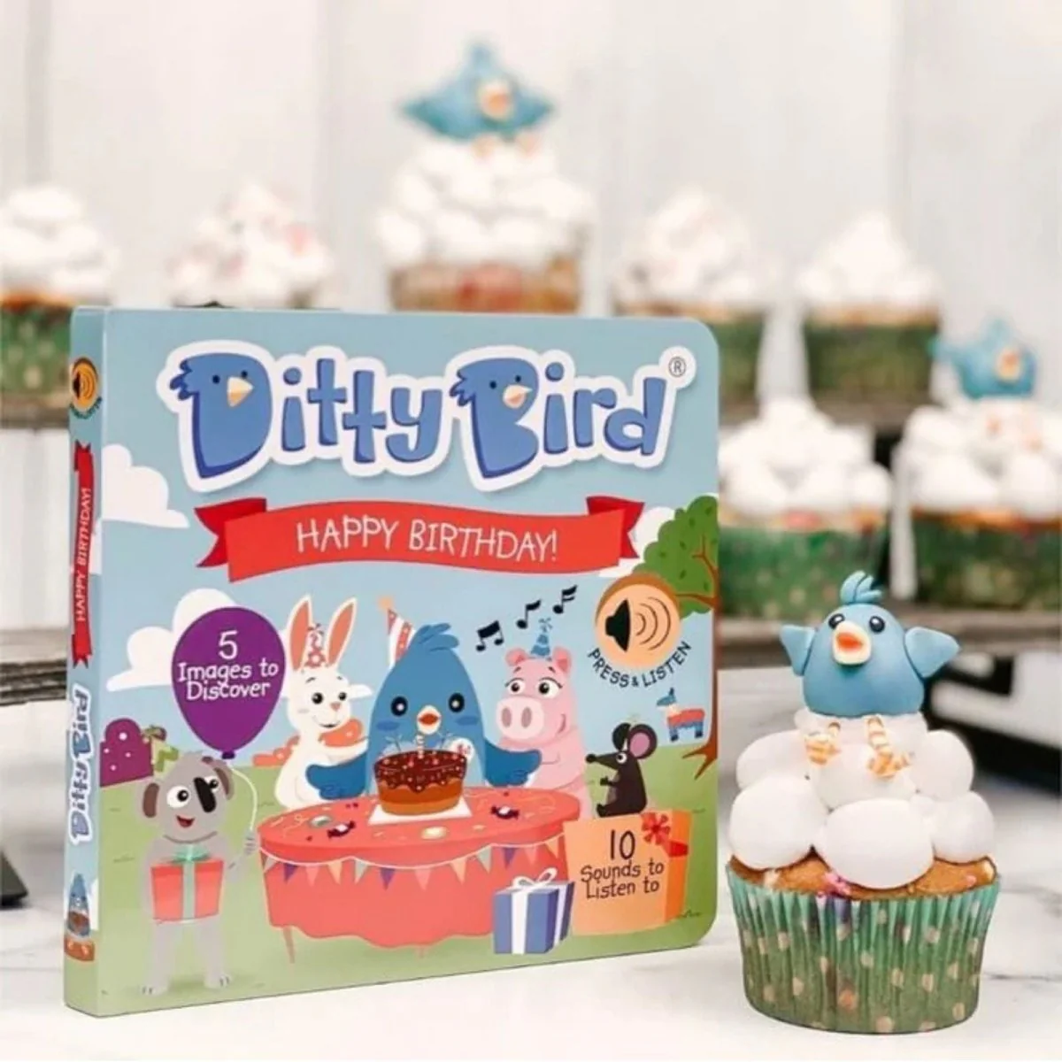 Ditty Bird Happy Birthday Book - Image 4