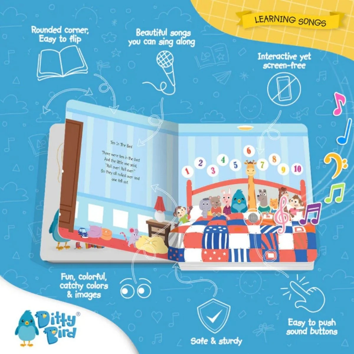 Ditty Bird Learning Songs Book - Image 3