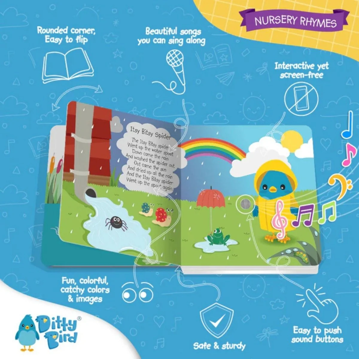 Ditty Bird Nursery Rhymes Book - Image 3