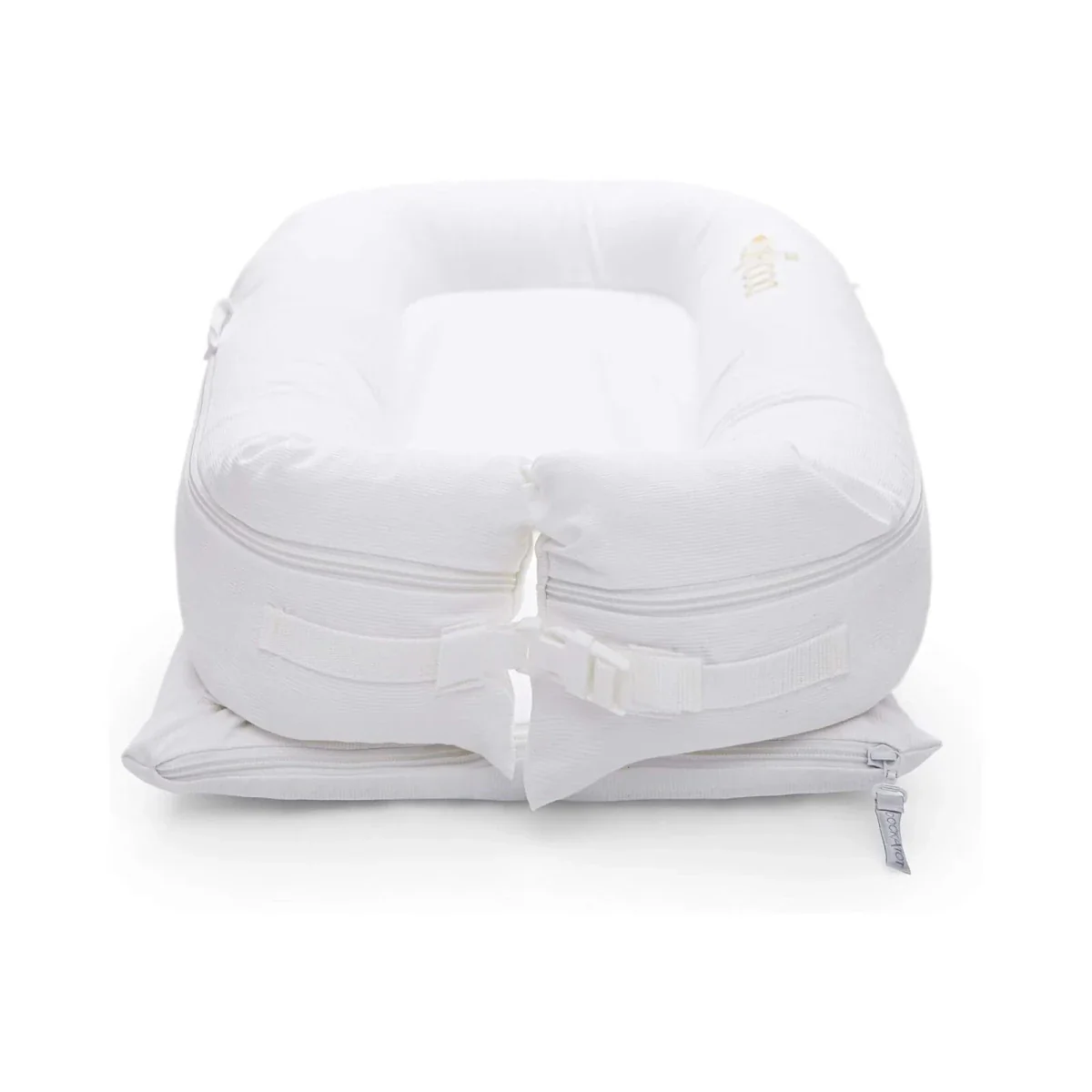 DockATot Deluxe+ Dock - Pristine White - Image 3
