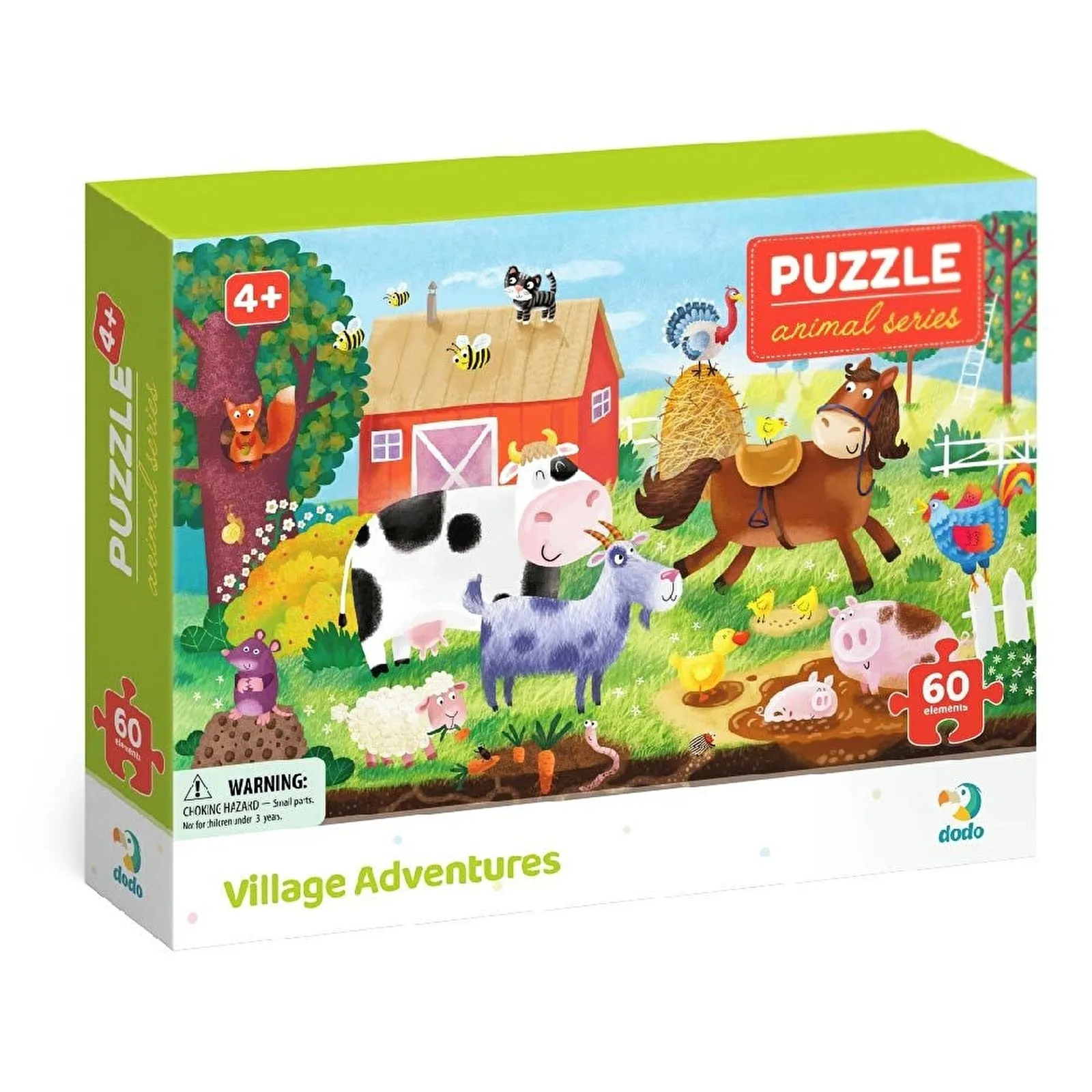 Dodo Puzzle Village Adventures 60 pcs - Image 2