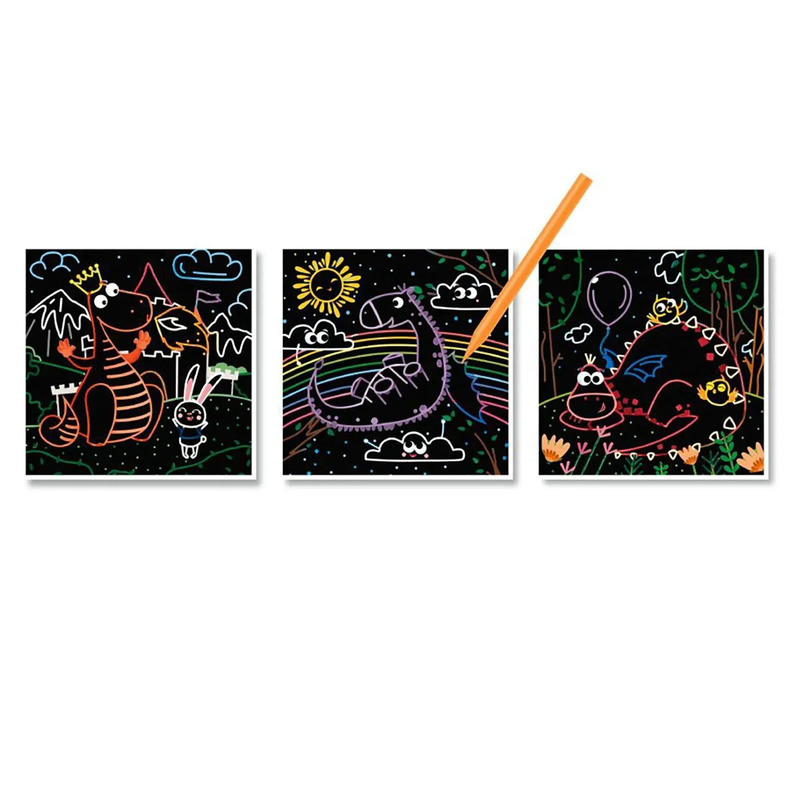 Dodo Scratch Set Dragons - Image 2