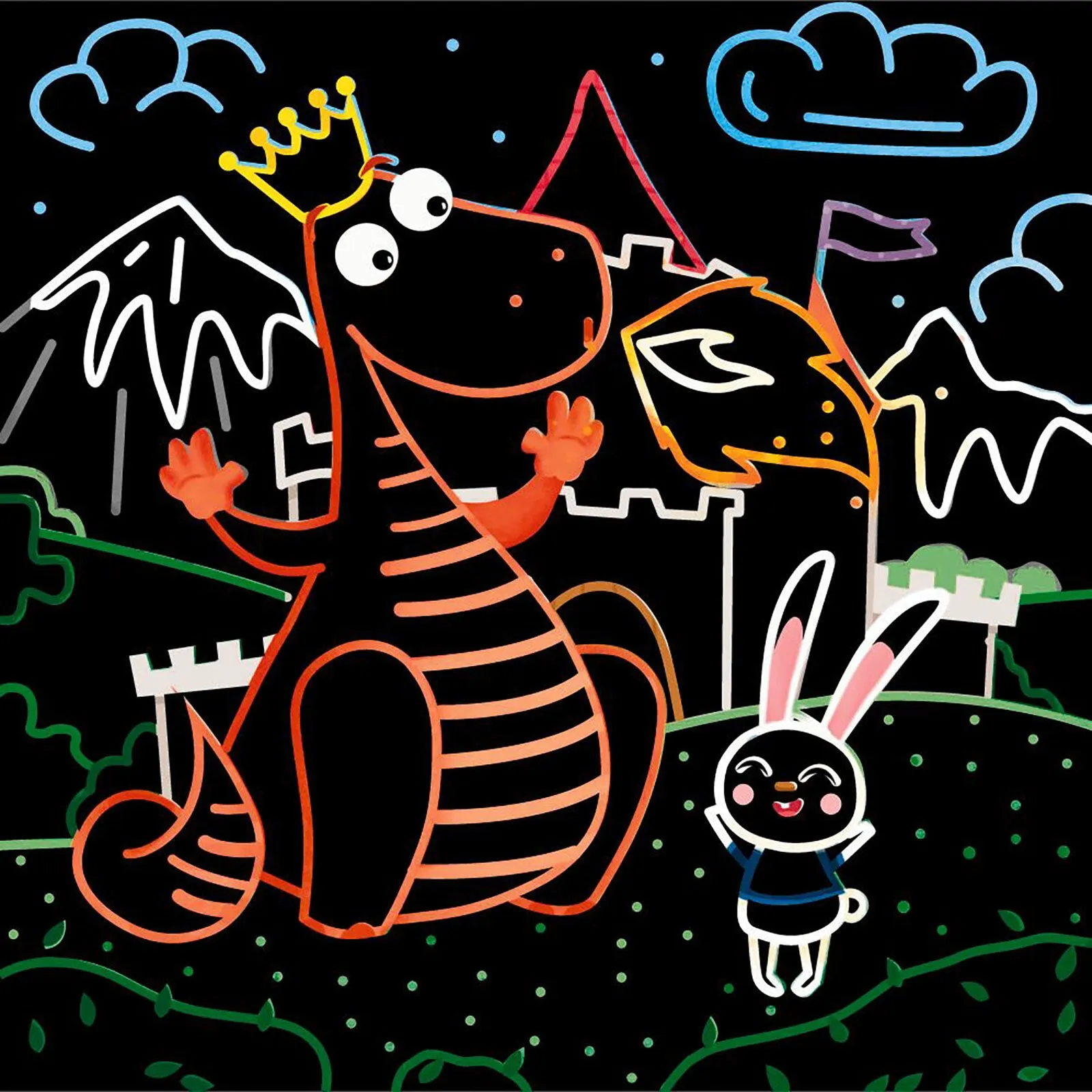 Dodo Scratch Set Dragons - Image 5