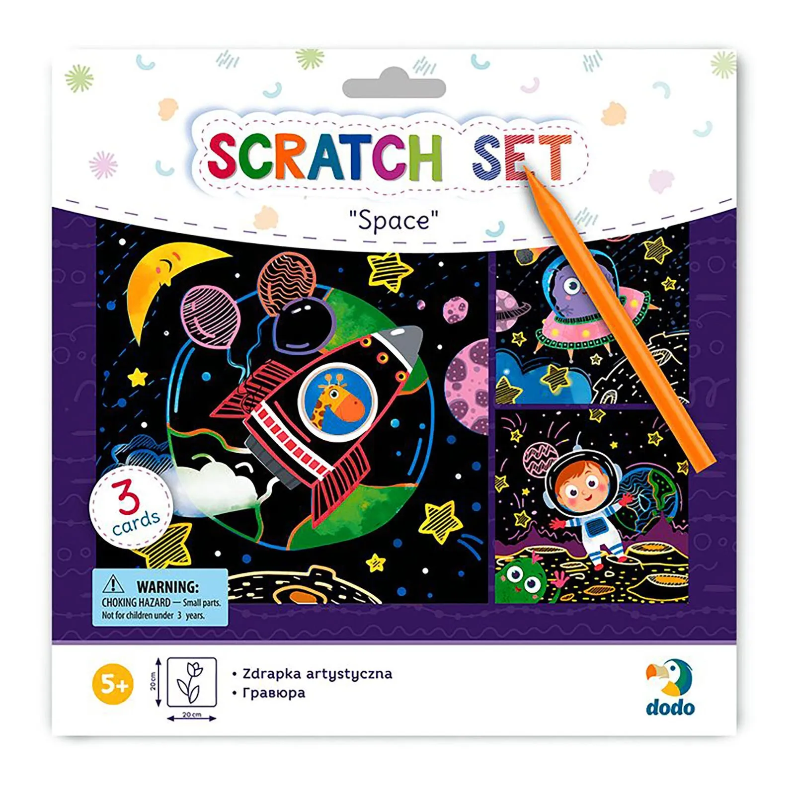 Dodo Scratch Set Space - Image 3