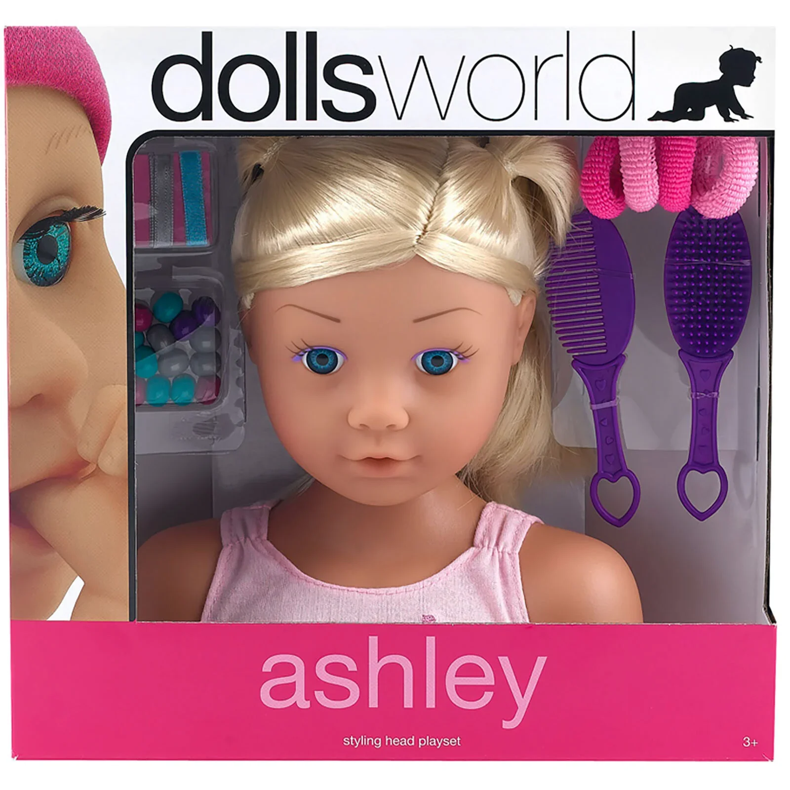 Dolls World Ashley Styling Head - Image 3