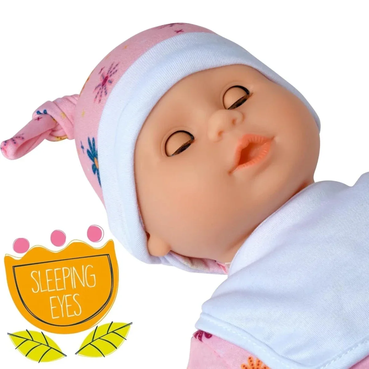 Dolls World Little Treasure White Baby Girl 38cm - Image 5