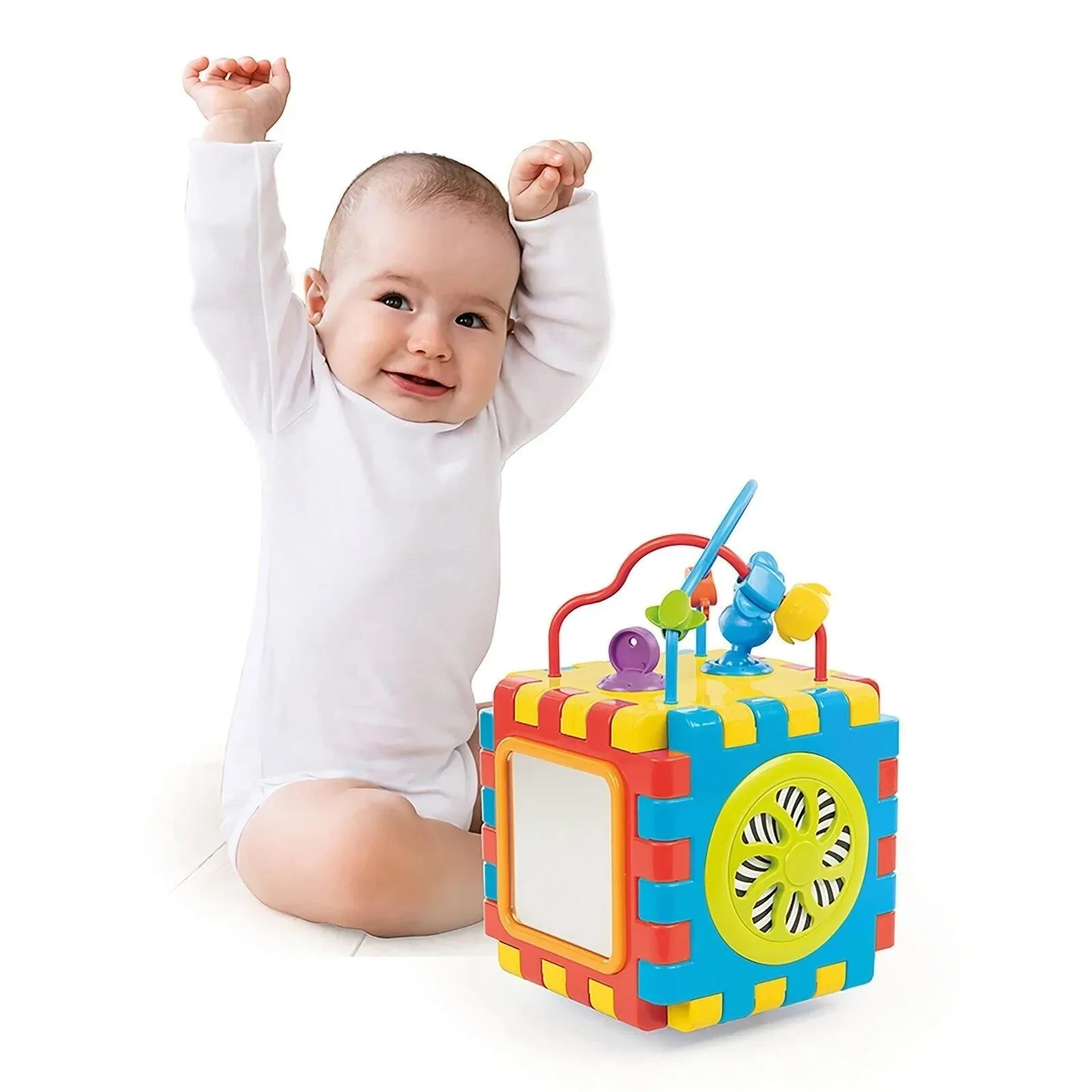 Dolu 2-in-1 Educational Cube And Puzzle - Image 2
