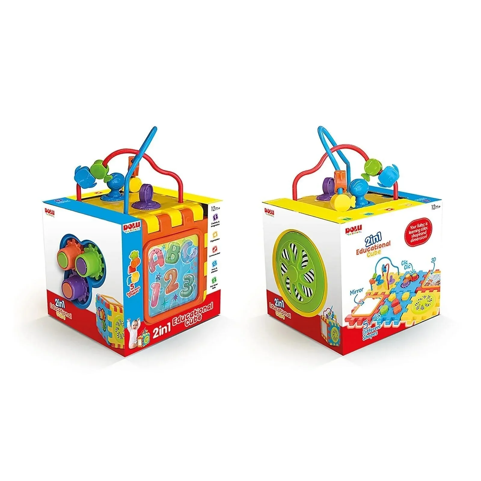 Dolu 2-in-1 Educational Cube And Puzzle - Image 4