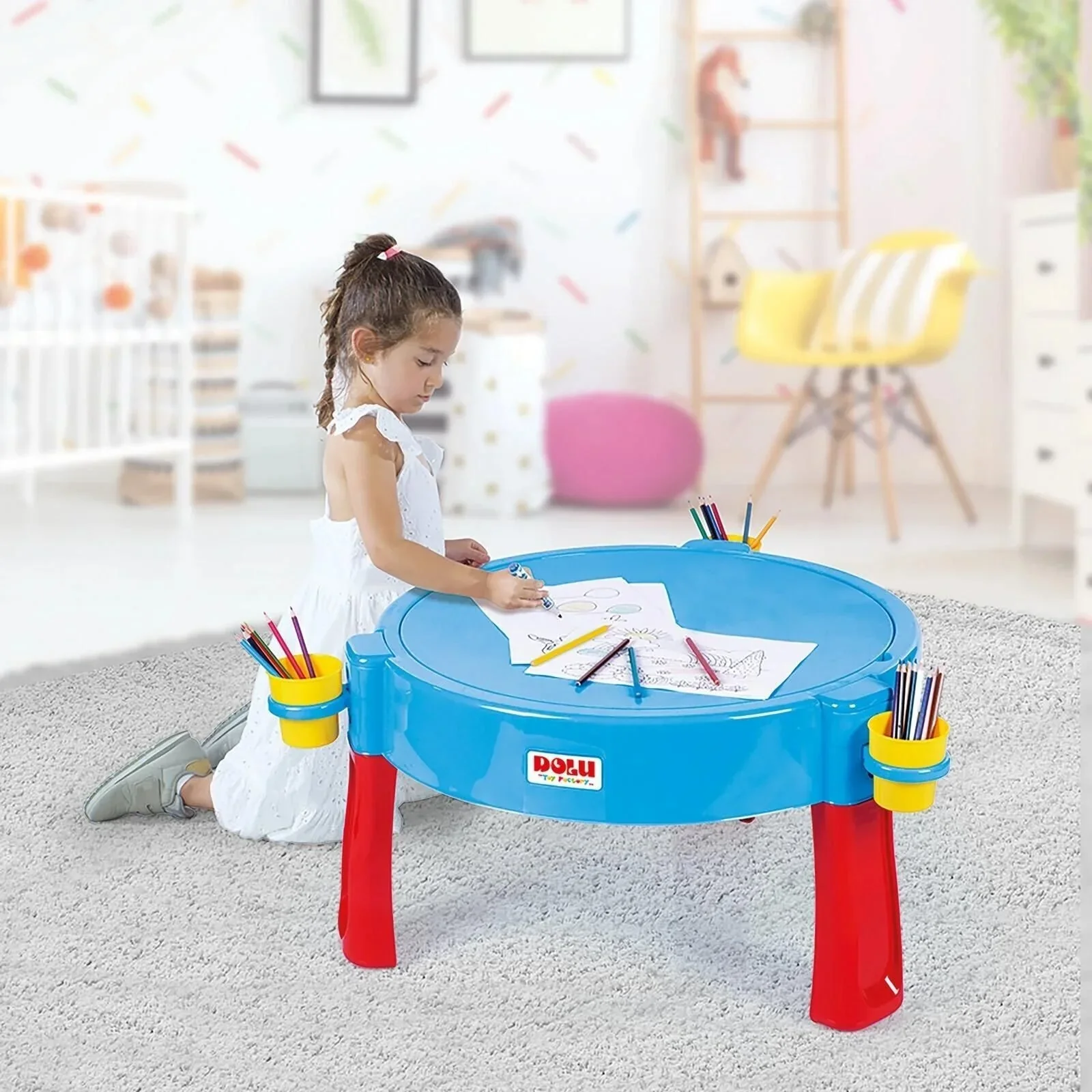 Dolu 3-in-1 Activity Play Table - Image 8