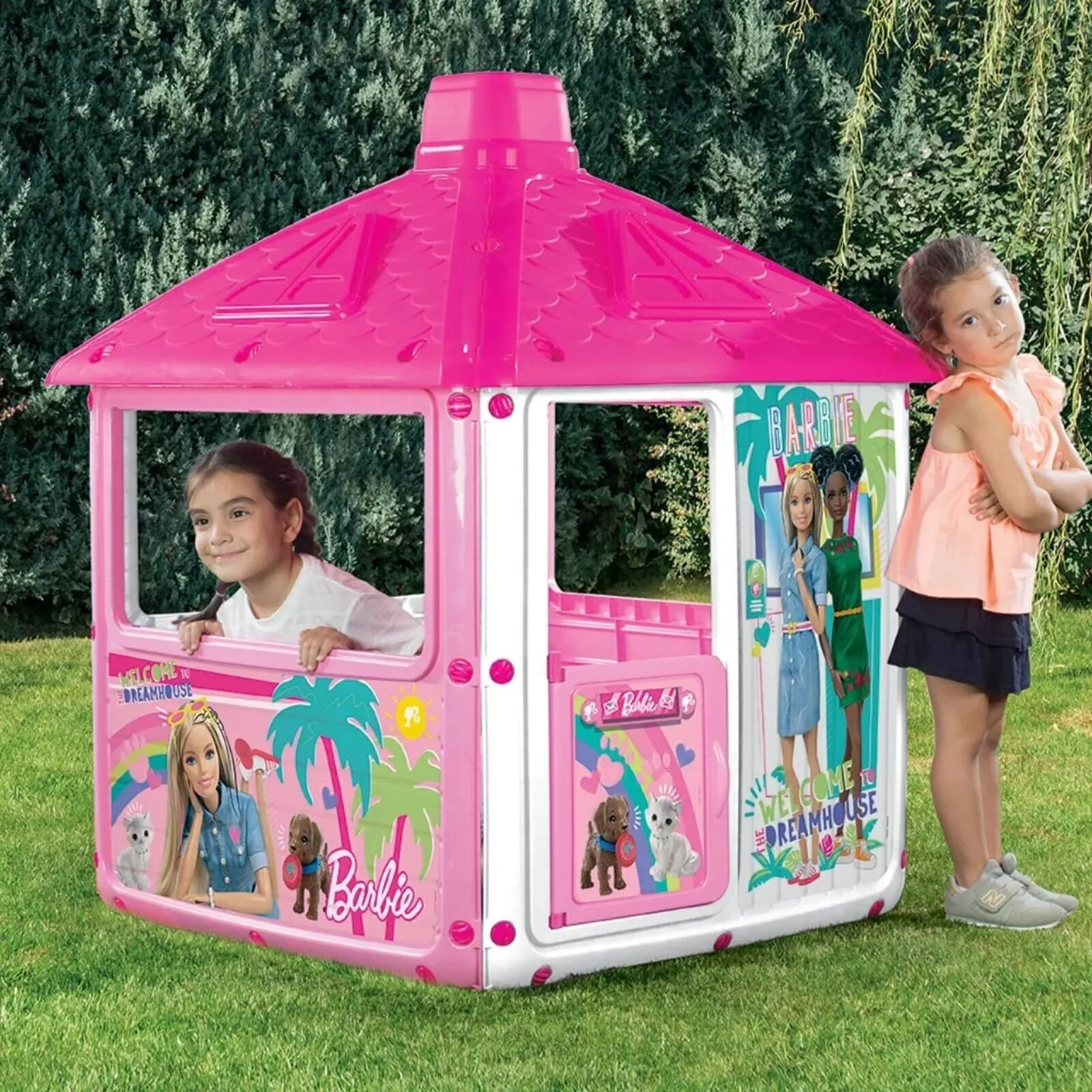 Dolu Barbie Playhouse 135x104x104cm - Image 2