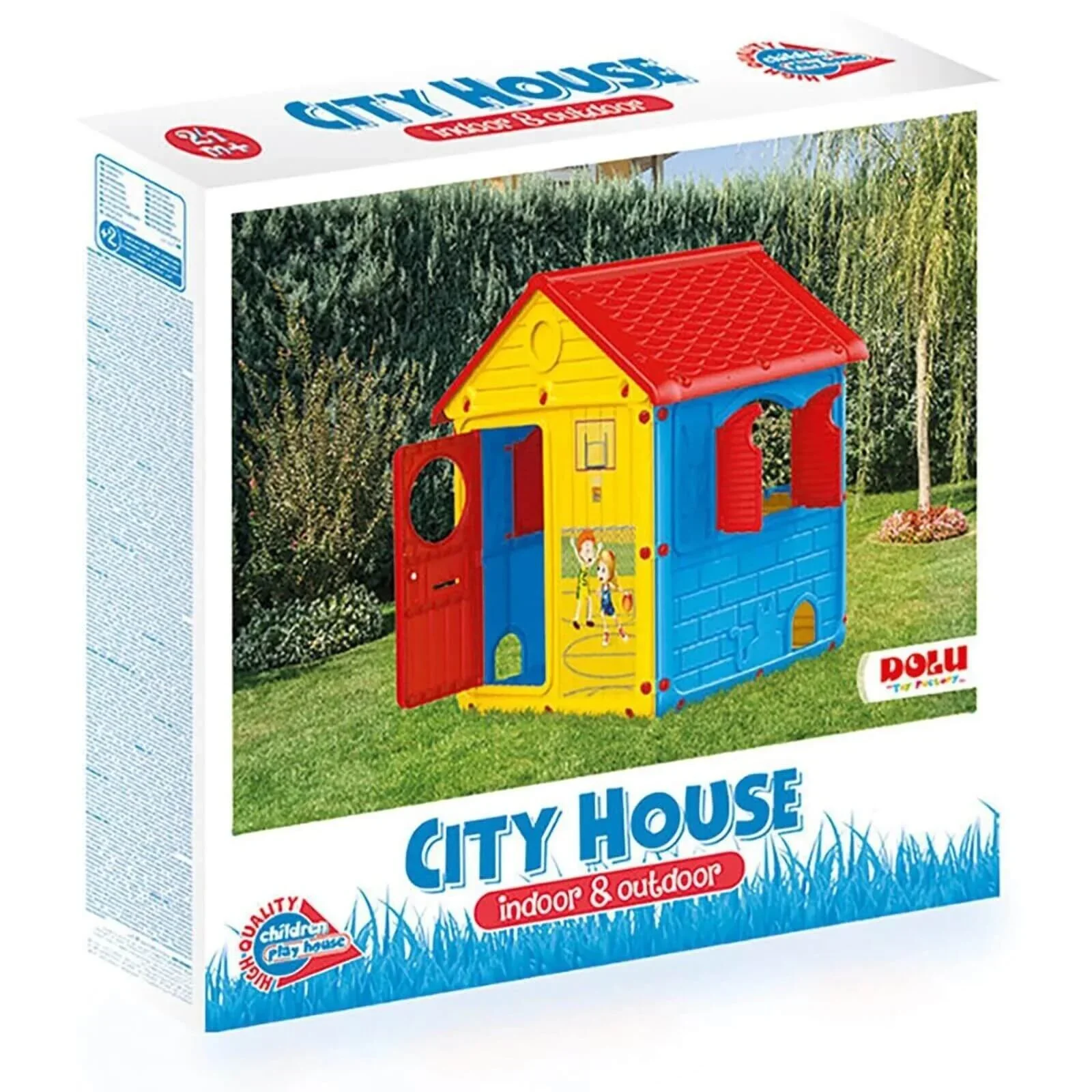 Dolu City Play House 125x100x104cm - Image 5