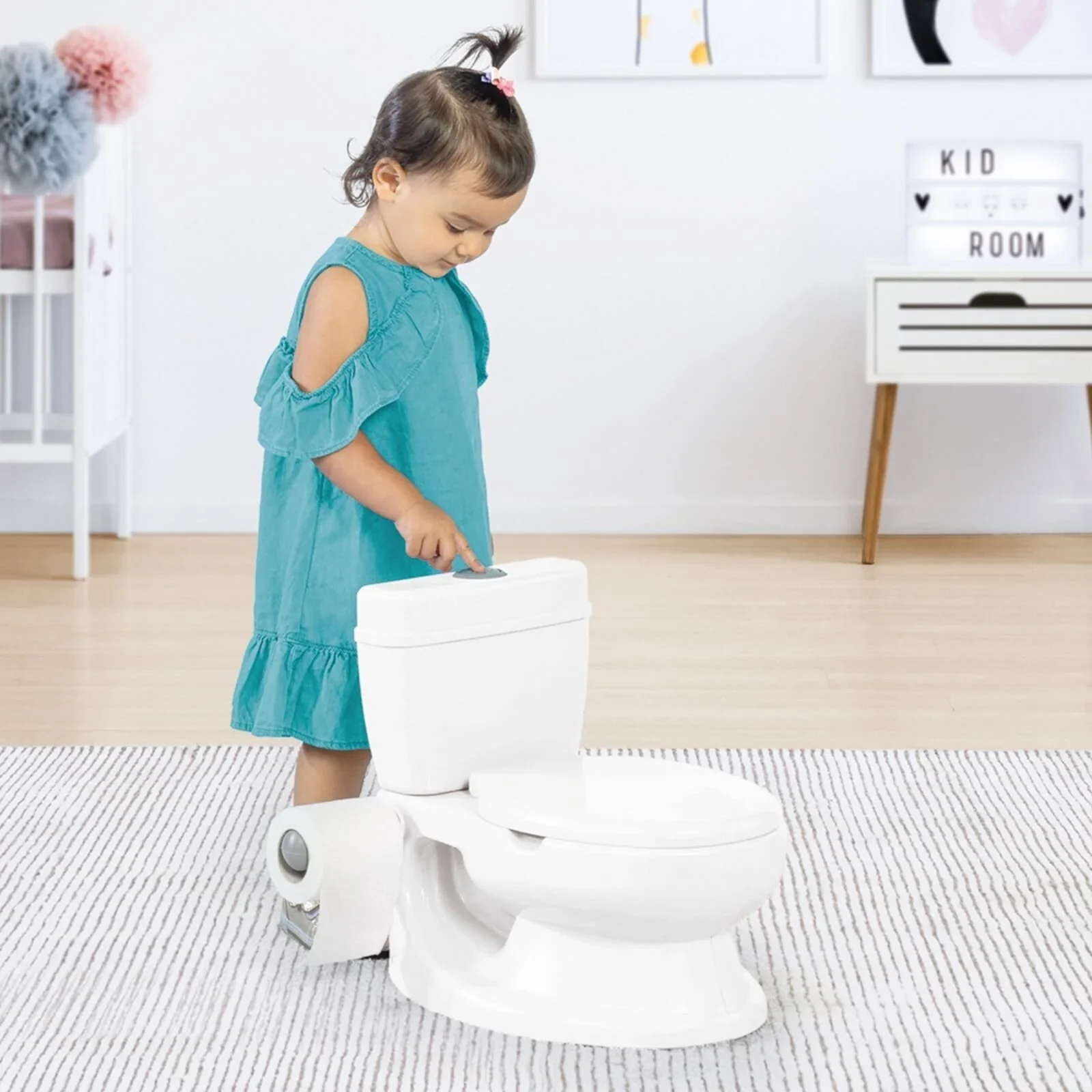 Dolu Educational Baby Potty 18+ months - White - Image 6