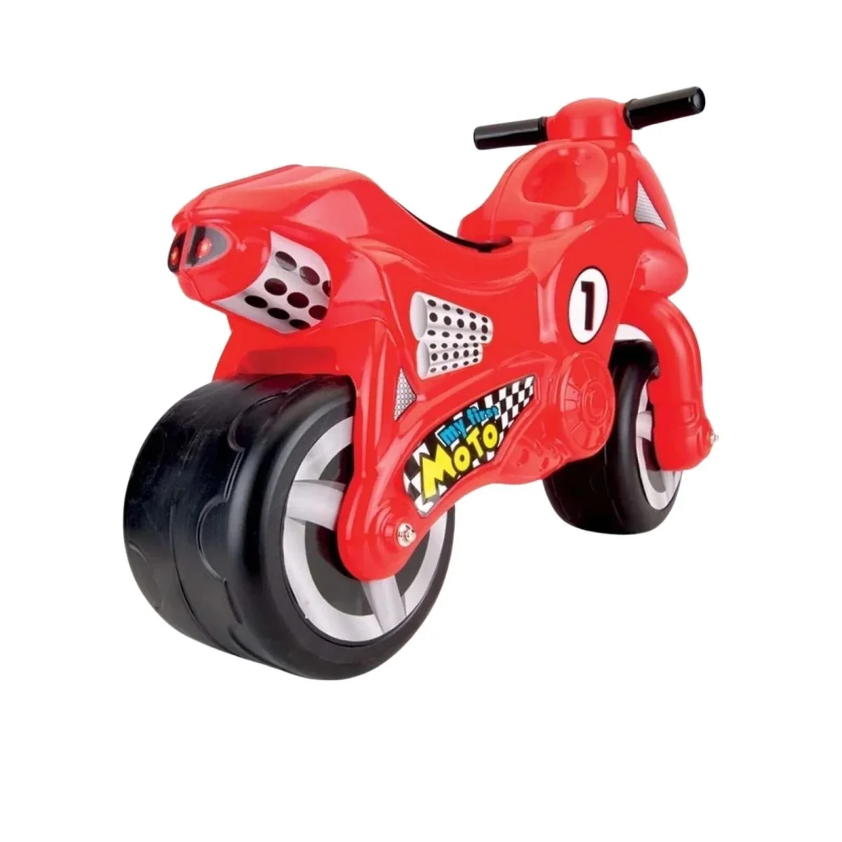 Dolu My First Motorcycle Ride-On - Red - Image 2
