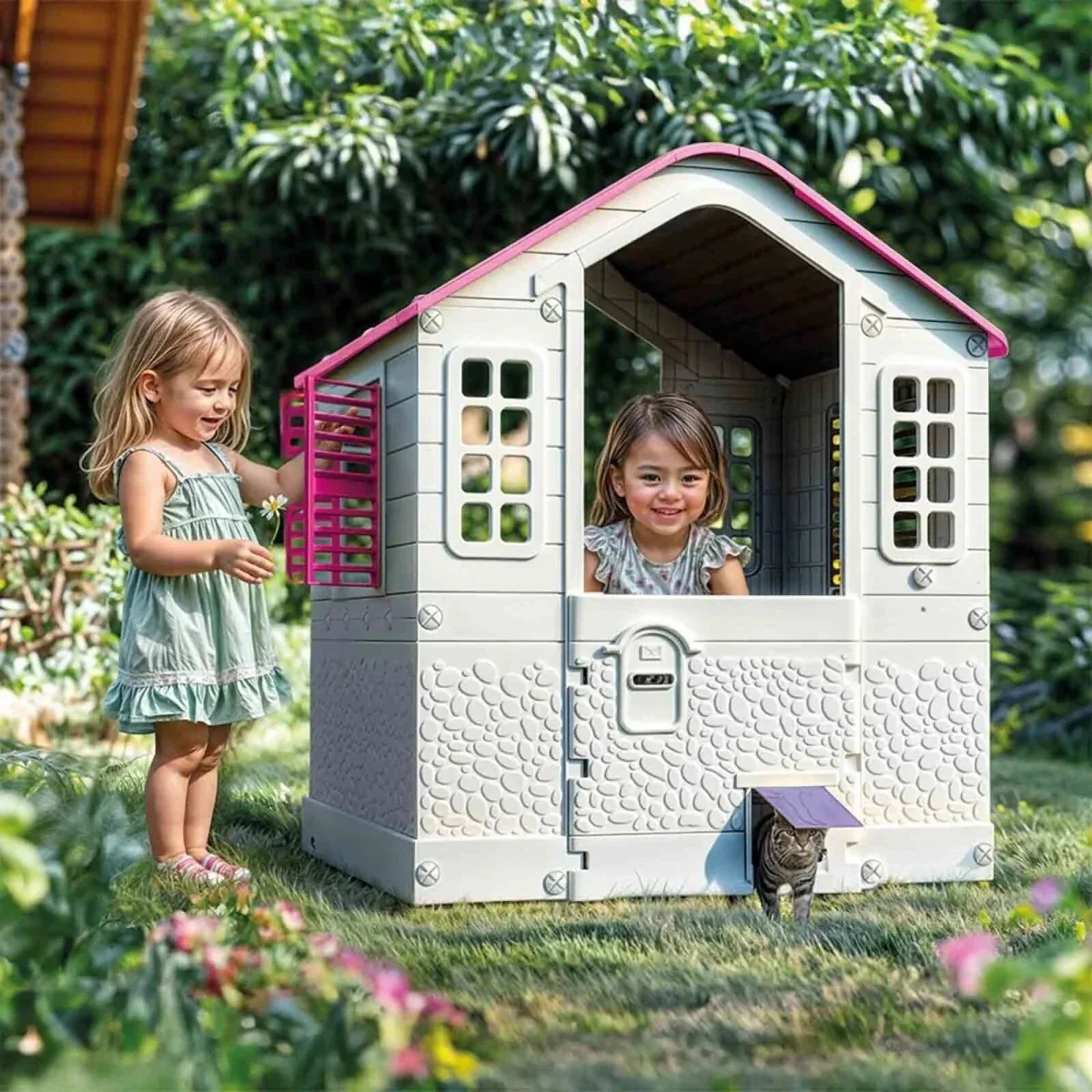 Dolu Playhouse - Pink - Image 5