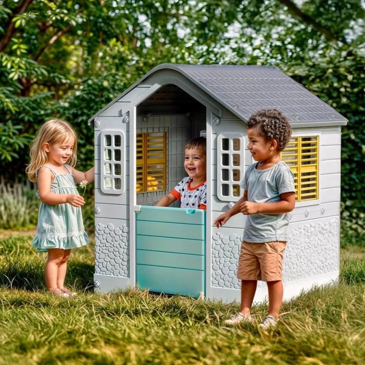 Dolu Playhouse - White - Image 4