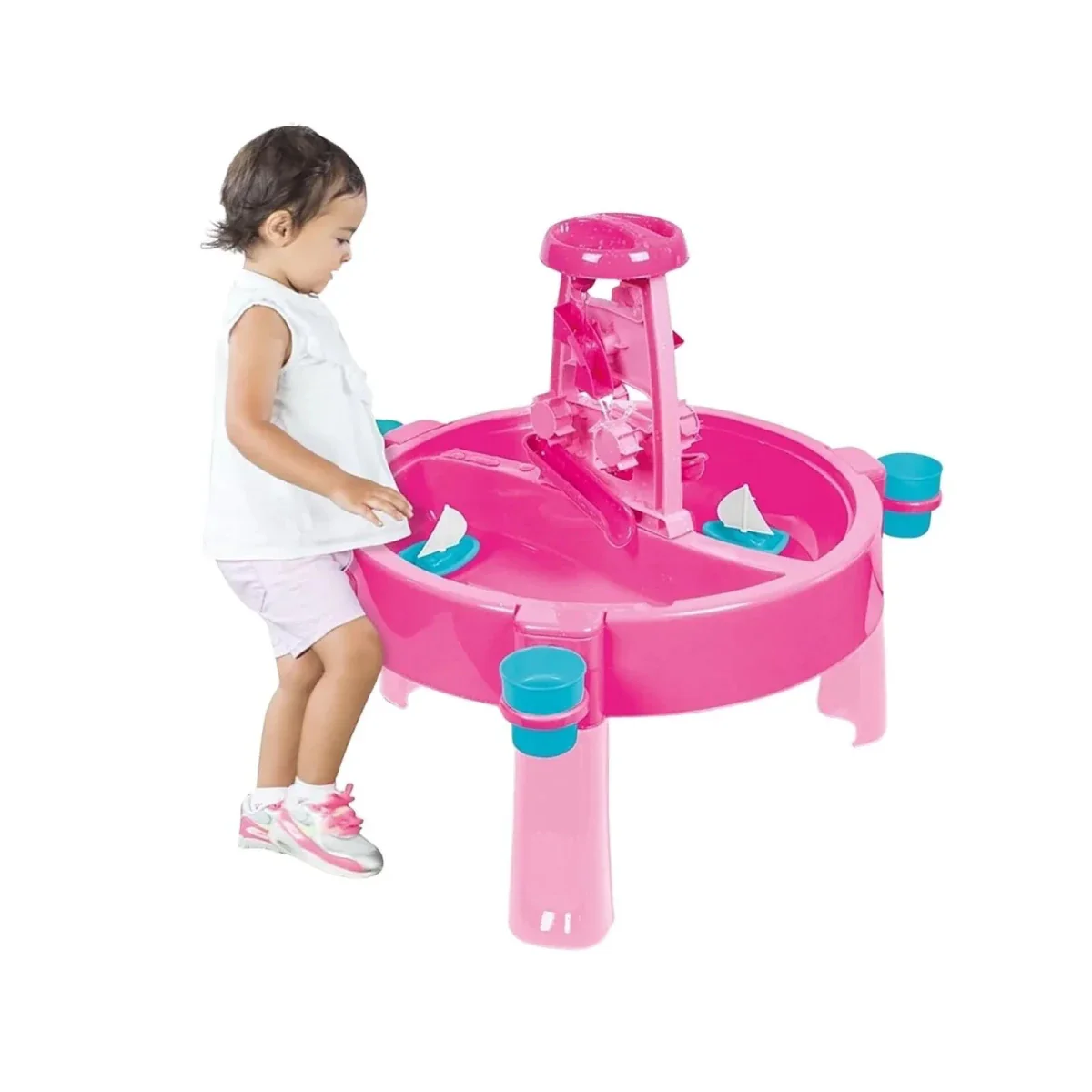 Dolu Unicorn Sand & Water Play Table – Pink - Image 4