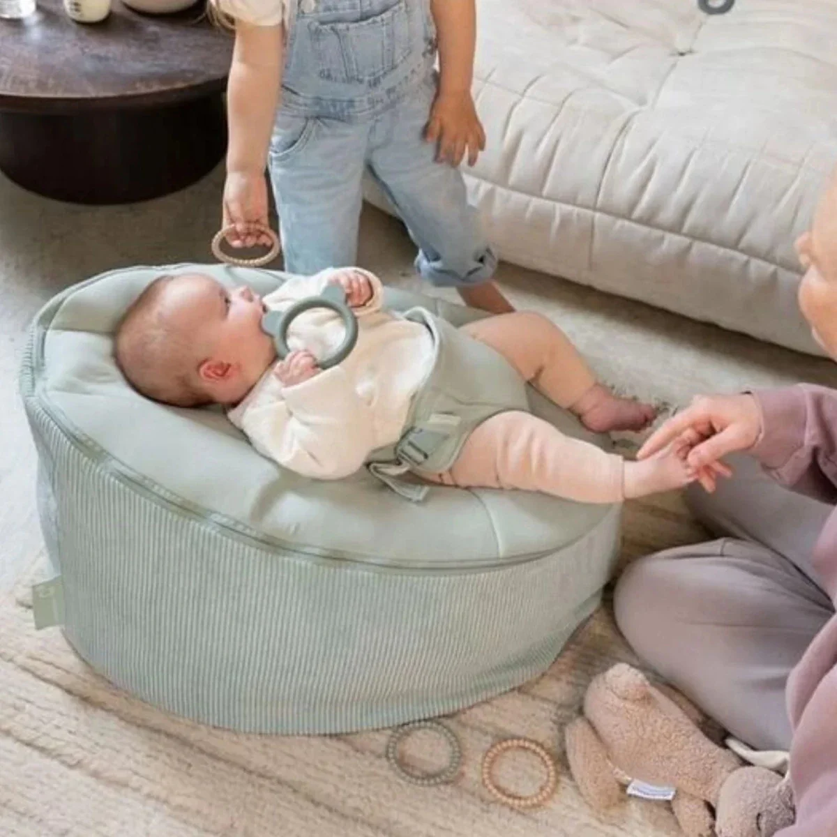 Doomoo Seat'N Grow 2-in-1 Bouncer - Green - Image 8