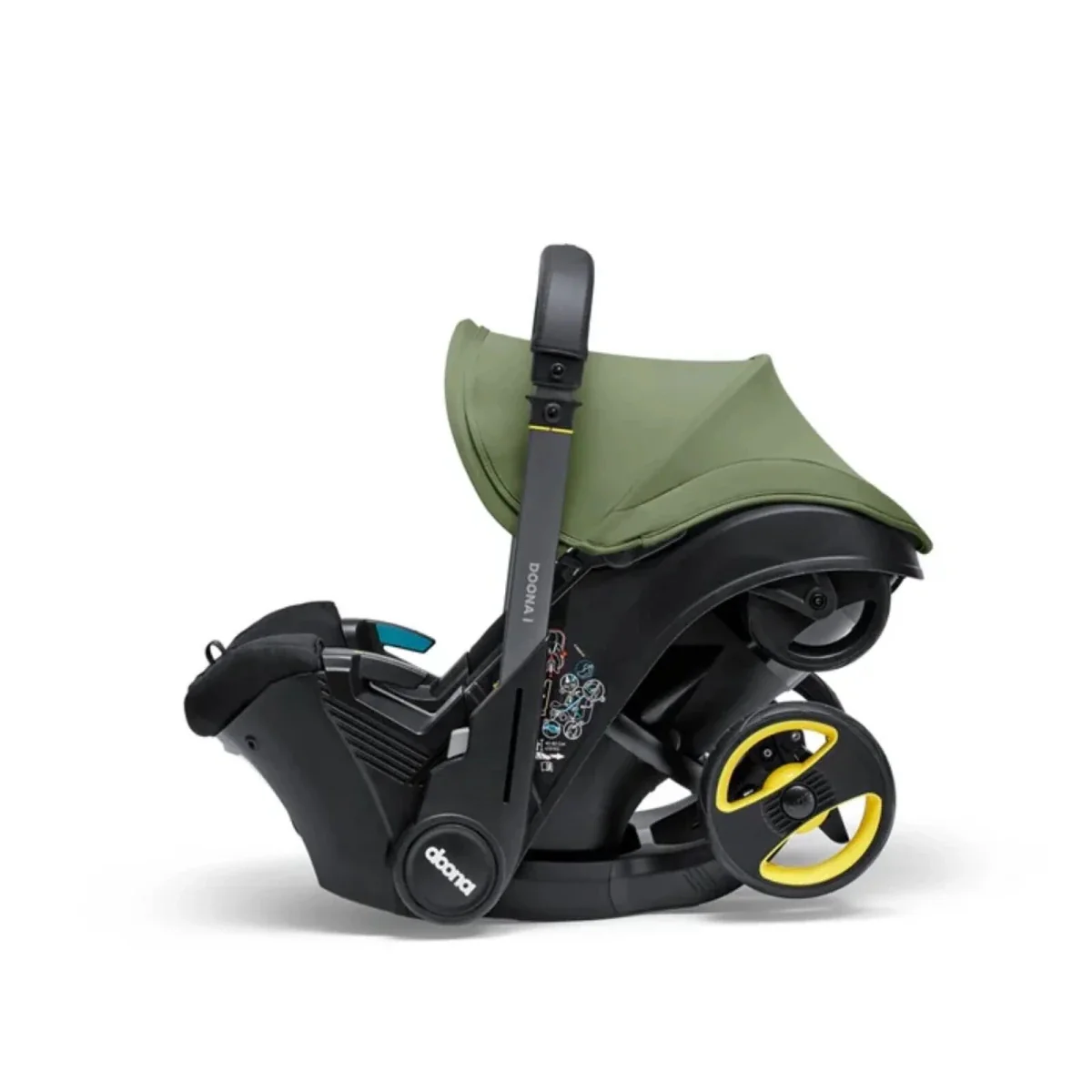 Doona i Infant Car Seat & Stroller - Desert Green - Image 6