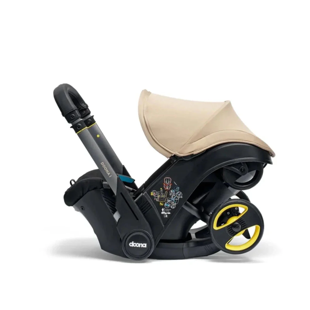 Doona i Infant Car Seat & Stroller - Sahara Sand - Image 4
