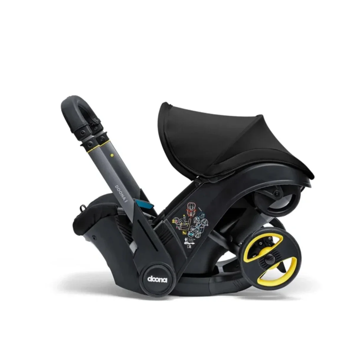 Doona i Infant Car Seat & Stroller - Nitro Black - Image 4