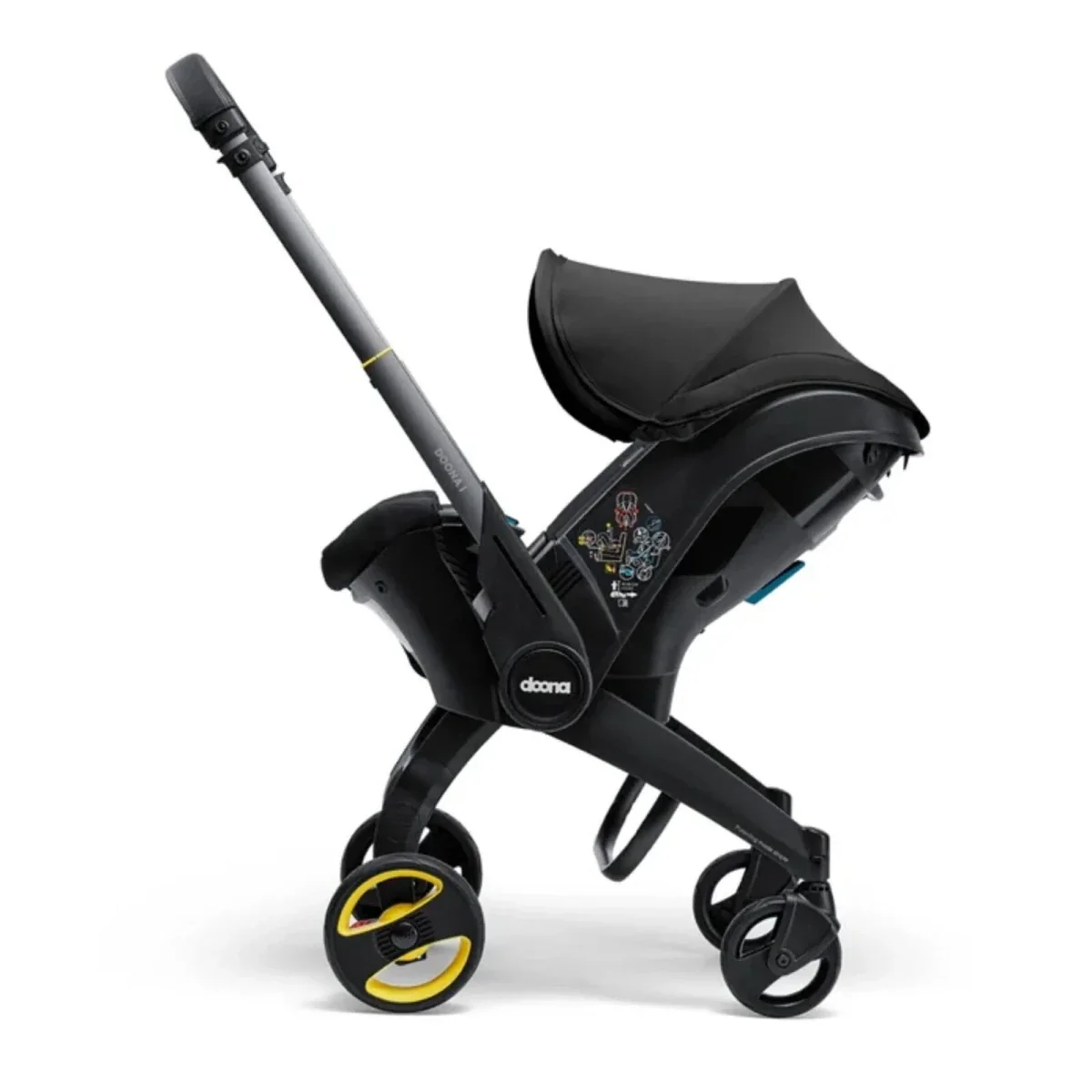Doona i Infant Car Seat & Stroller - Nitro Black - Image 5