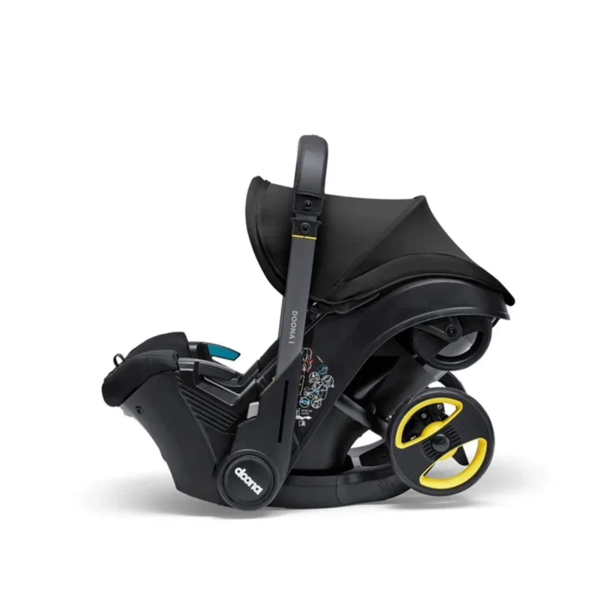 Doona i Infant Car Seat & Stroller - Nitro Black - Image 6