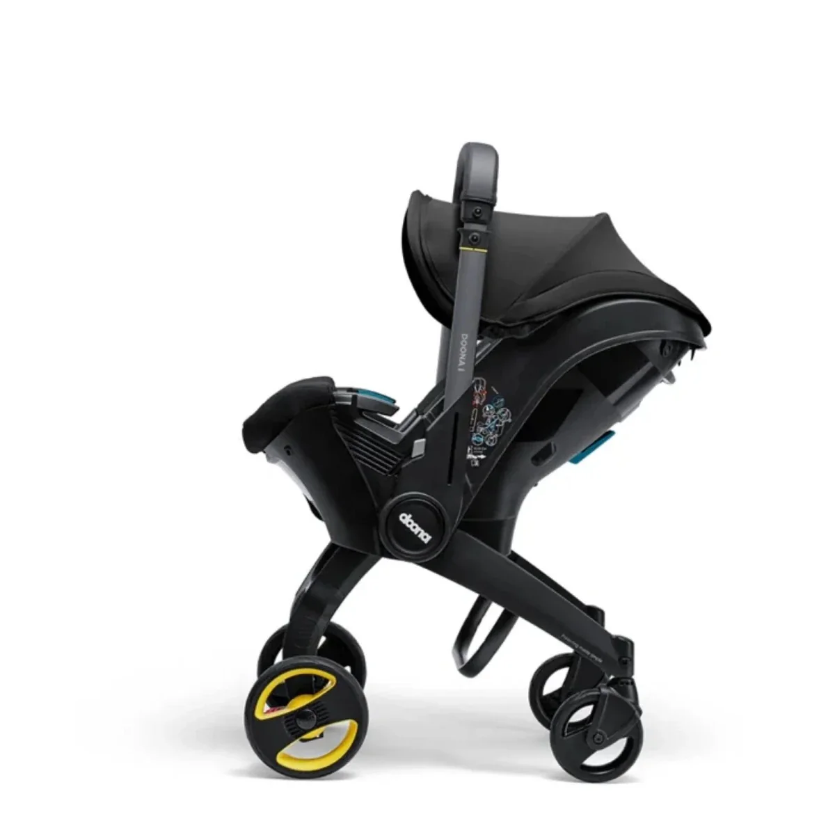 Doona i Infant Car Seat & Stroller - Nitro Black - Image 7