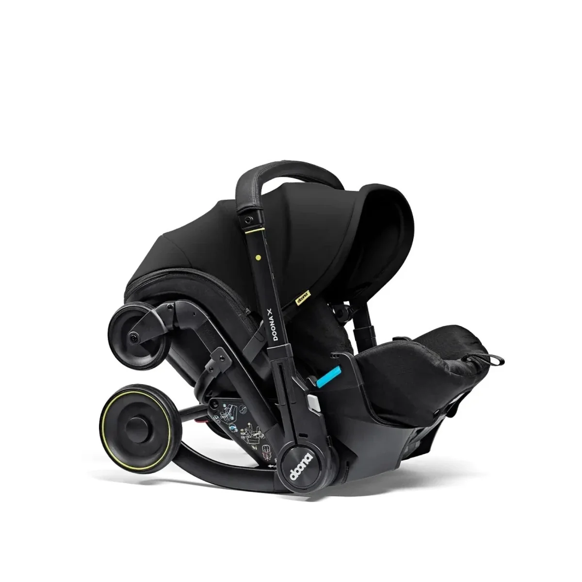 Doona X Infant Car Seat & Stroller - Nitro Black - Image 10
