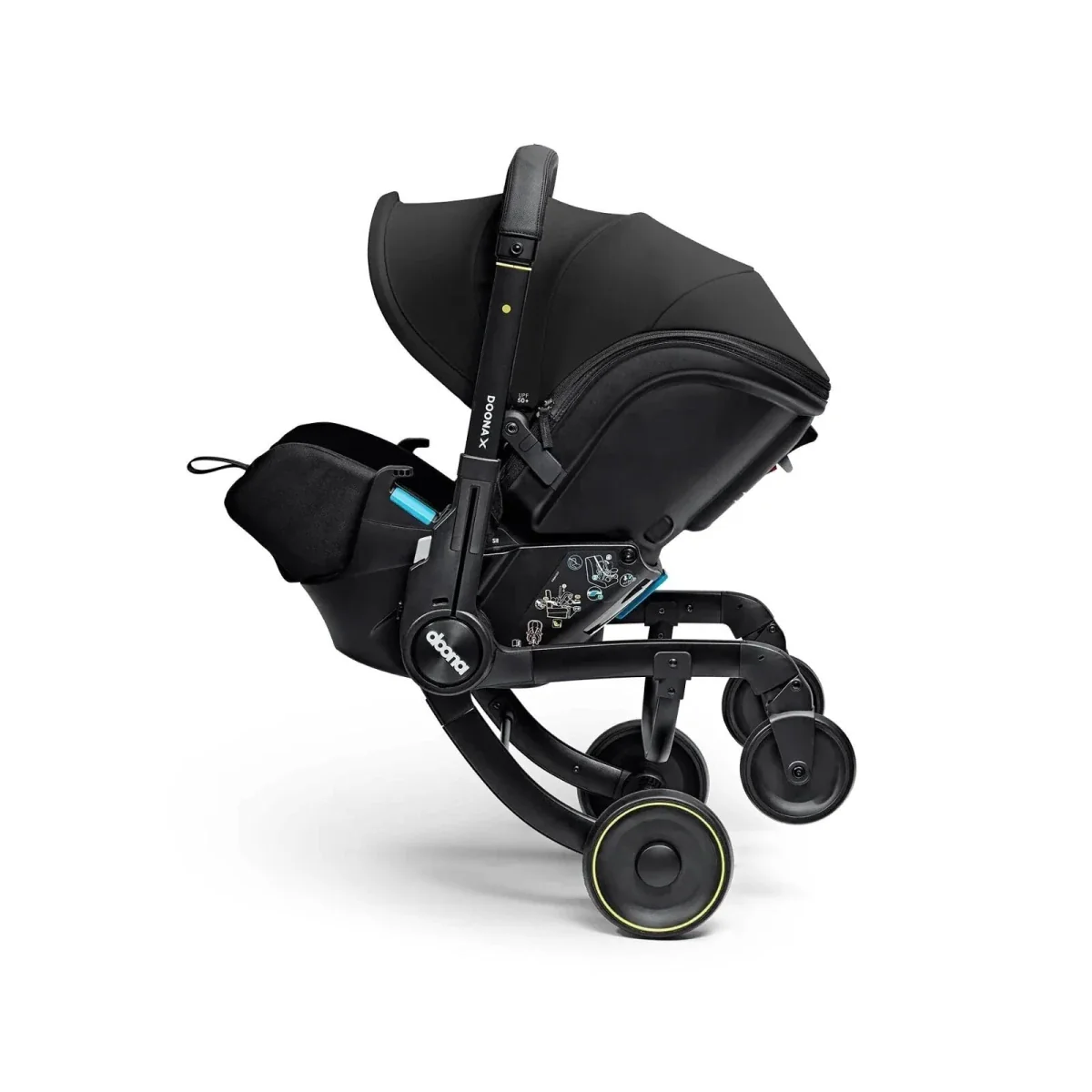 Doona X Infant Car Seat & Stroller - Nitro Black - Image 11