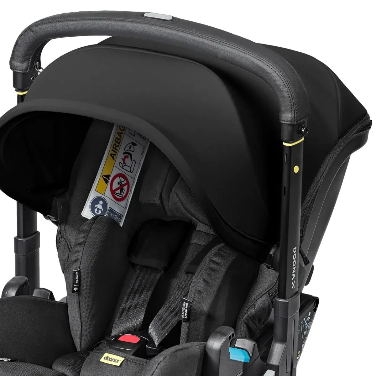 Doona X Infant Car Seat & Stroller - Nitro Black - Image 14