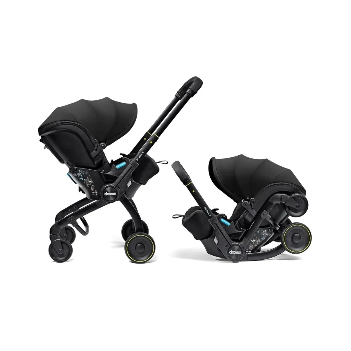 Doona X Infant Car Seat & Stroller - Nitro Black - Image 7