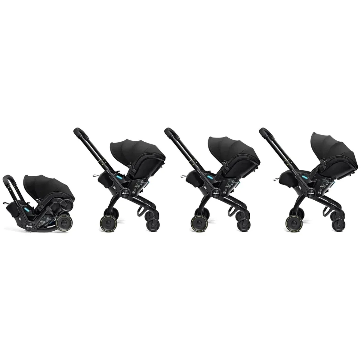 Doona X Infant Car Seat & Stroller - Nitro Black - Image 9