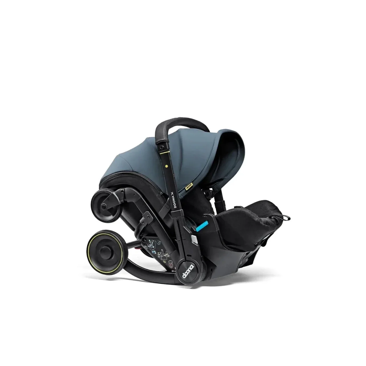 Doona X Infant Car Seat & Stroller - Ocean Blue - Image 10