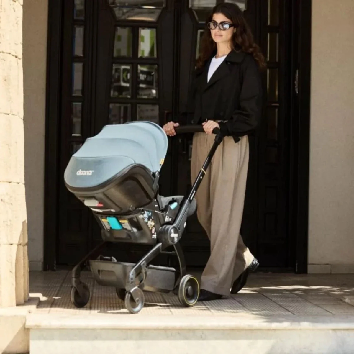 Doona X Infant Car Seat & Stroller - Ocean Blue - Image 17