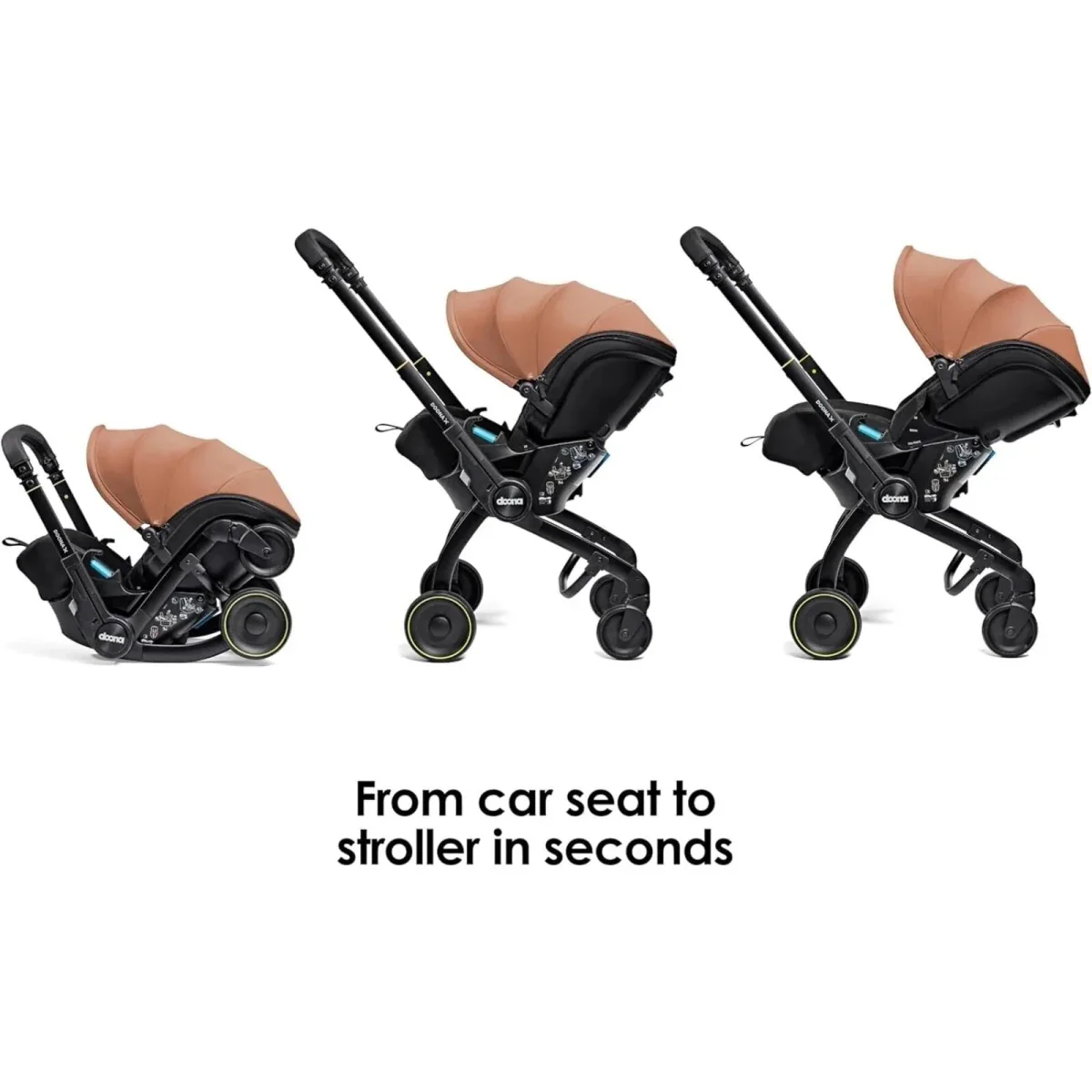 Doona X Infant Car Seat & Stroller - Terracota - Image 3