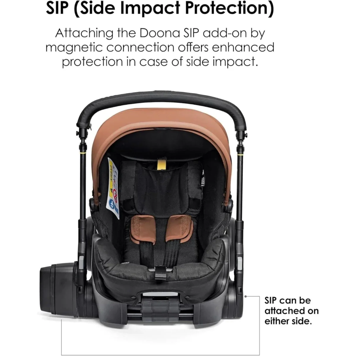Doona X Infant Car Seat & Stroller - Terracota - Image 4