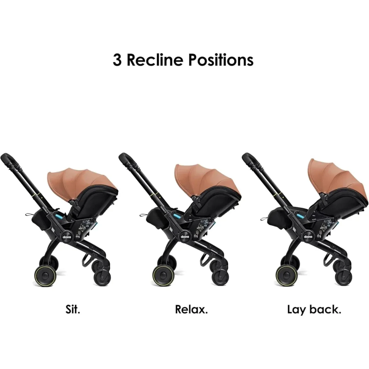 Doona X Infant Car Seat & Stroller - Terracota - Image 6